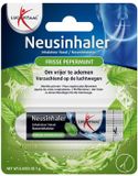 Lucovitaal Neusinhaler Vrijer Ademen Frisse Pepermunt - 2 x 1 gr