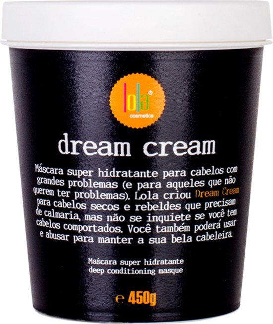 Creip Linha Dream Cream Lola - Mascara Super Hidratante 450 Gr - (Lola Dream Cream Collection - Deep Conditioning Masque Net 15.87 Oz)