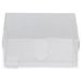 Servethouder Fashion Servethouder transparant van acryl 13,5 x 13,5 cm
