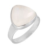 Cavill - Witte Labradoriet Ring 9,35 ct - 925 Sterling Zilver Gerhodineerd