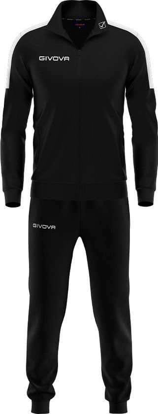 Givova Revolution Trainingspak - Zwart/Wit - Maat M