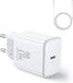 Joyroom PD 20W Oplader inclusief USB-C kabel - 1 Meter - Wit
