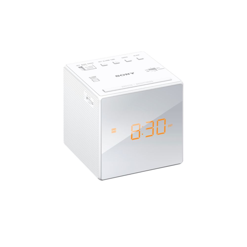 Sony ICF-C1 - Wekkerradio - Wit
