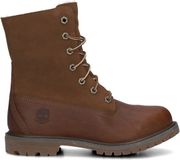 Timberland Authentics Teddy Fleece Boots Dames - Cognac - Maat 38,5