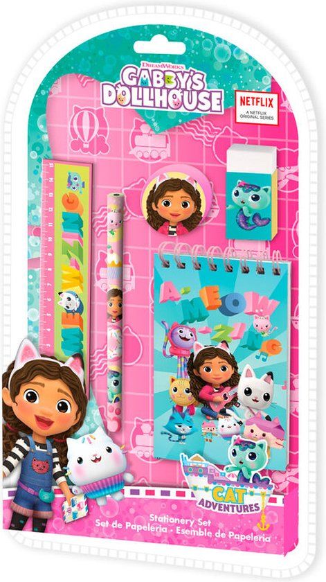 Gabby's Poppenhuis Schrijfwarenset