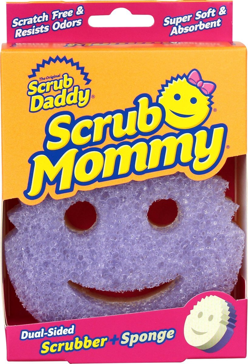 Scrub Daddy spons krasvrij dubbelzijdig