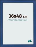 yd. Cadre photo 36x48 cm bleu foncé