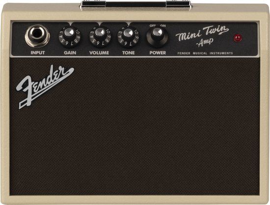 Fender Mini '65 Twin Amp Blonde - Gitaarversterker - 1W - Compact