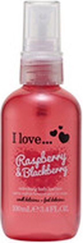 I LOVE Raspberry & Blackberry Body Spritzer