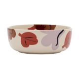 Marimekko Kukasta Kukkaan schaal Grès-prune-bronze-terracotta, 40 cl