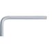 KS Tools 151.2091 Stiftsleutel binnenzeskant, kort, 1/4"