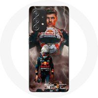 Maniacase Etui voor Samsung Galaxy A52 Formule 1 Max Verstappen F1 Helm