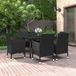 Maison Exclusive - Salon de jardin 7 pièces avec coussins en rotin synthétique et verre