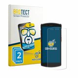 BROTECT - Screenprotector voor Urovo CT58S - Folie Beschermfolie transparant 2 Stuks