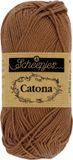 Scheepjes Catona Garen - 157 Root Beer - 3 x 50gr Bollen