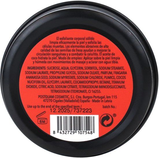 POSTQUAM SKIN CARE VASTE BODYSCRUB MET AARDBEI