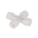 HQ Power Lichtslang connector | X-vorm, Ø 1.3 cm