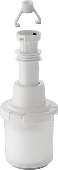 Geberit bodemventiel universeel - Messing - WC-bril bevestiging