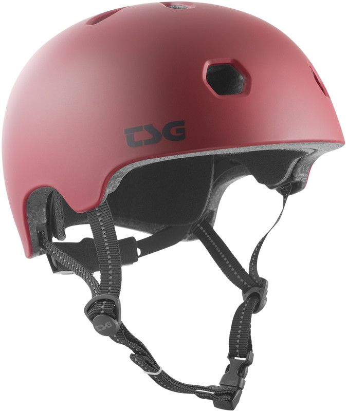 TSG Meta Solid Color Fietshelm rood - 7640171492070
