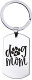 Sleutelhanger KadoExpress Sleutelhanger RVS - Dog Mom