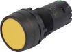 DECA CP2B-A1E10Y Drukschakelaar 400 V 8 A Geel Continu (l x b x h) 29.9 x 20.5 x 55.5 mm 1 stuk(s)