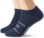 Levi's unisex 2P sneakersokken sport logo blauw