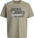 JACK&JONES JJELOGO TEE SS O-NECK 2 COL SS26 SN Homme T-shirt - Vetiver - M
