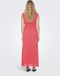 ONLY - Onllaurine Fr S/L Long Dress Cs Ptm - Dames - Jurken - Roze