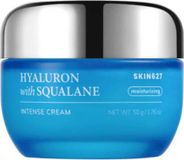 SKINCARE SKIN627 Crème hydratante pour le visage avec acide hyaluronique et squalane – 50 g
