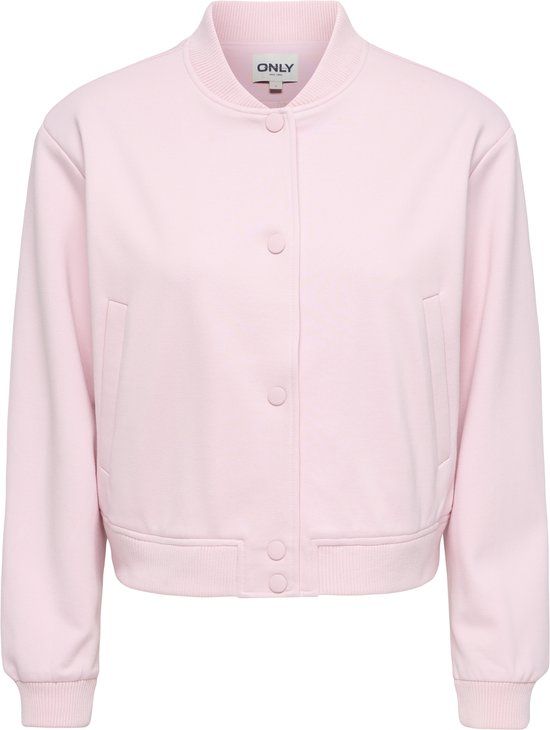 Only Poptrash Bomberjack Dames Lange Mouw Pale Lilac