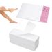 Vliesstrips voor warme was en suikerpasta, 200 stuks, waxstrips, ontharing, huidvriendelijke scheurvaste waxstrips voor elk type depilatie op benen, borst, rug, intieme zone en gezicht