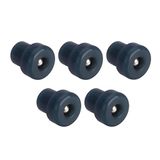Kenwood UKASNHKTN10835 Chef Rubber voet-PK van 5-voor: A901, A701, KM Series, Zwart
