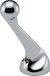 DELTA FAUCET RP2393 Handvatset, 120 V, chroom, 4" x 2.6"