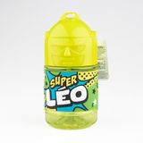 Gepersonaliseerde Super Leo Gepersonaliseerde kinderfles, waterfles met rietje