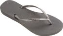 Havaianas Slim Meisjes Slippers - Grijs - Maat 25/26