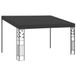 vidaXL Wandprieel 4x3x2,5 m antraciet