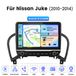 Hexinex 10,1-inch Android 15 autoradio voor Nissan Juke (2010-2014) met GPS-navigatie, Wi-Fi, Bluetooth, DAB+, stuurwielbediening, USB, DSP, RDS, 2GB RAM en 64GB opslag