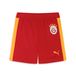 PUMA Galatasaray SK T7 short, Rood/Geel, Maat 5-6Y