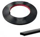 Moulure flexible - Bande adhésive - Noir