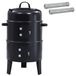 Syfax Buiten Grill Ø 40 x 80 cm Staal Zwart