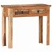 vidaXL Wandtafel 90,5x30x75 cm massief acaciahout en gerecycled hout
