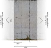A.S. Création BETONLOOK FOTOBEHANG | Industrieel - Grijs Beige Groen - Livingwalls The Wall II