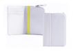 NAVA Design Porte-cartes de crédit vertical avec RFID - Blanc/Citron vert