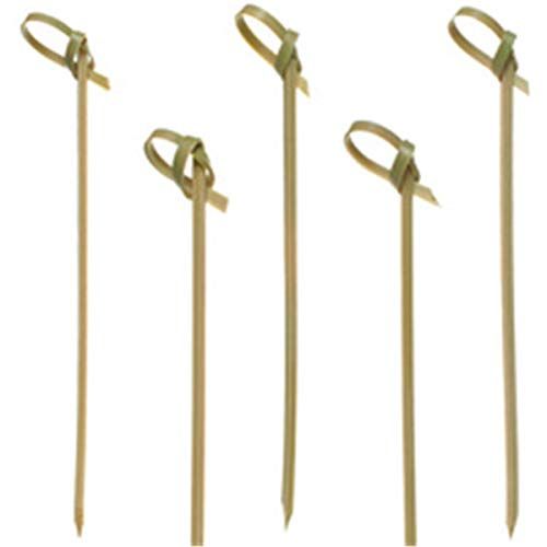 Papstar Bamboe Houten Spies 'Knoten' (250 Stuks) 6 cm