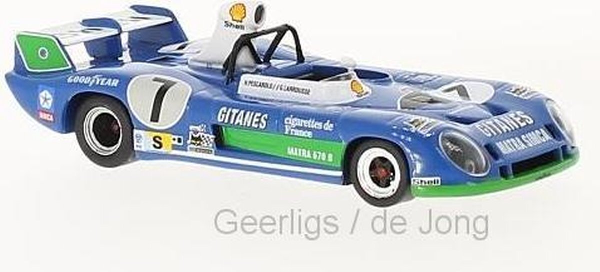 Ixo 670B #7 Winner Le Mans 1974 - 1:43 - IXO Models