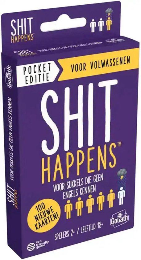 Goliath Shit Happens - Pocket Editie - 18+ Edition - Spel
