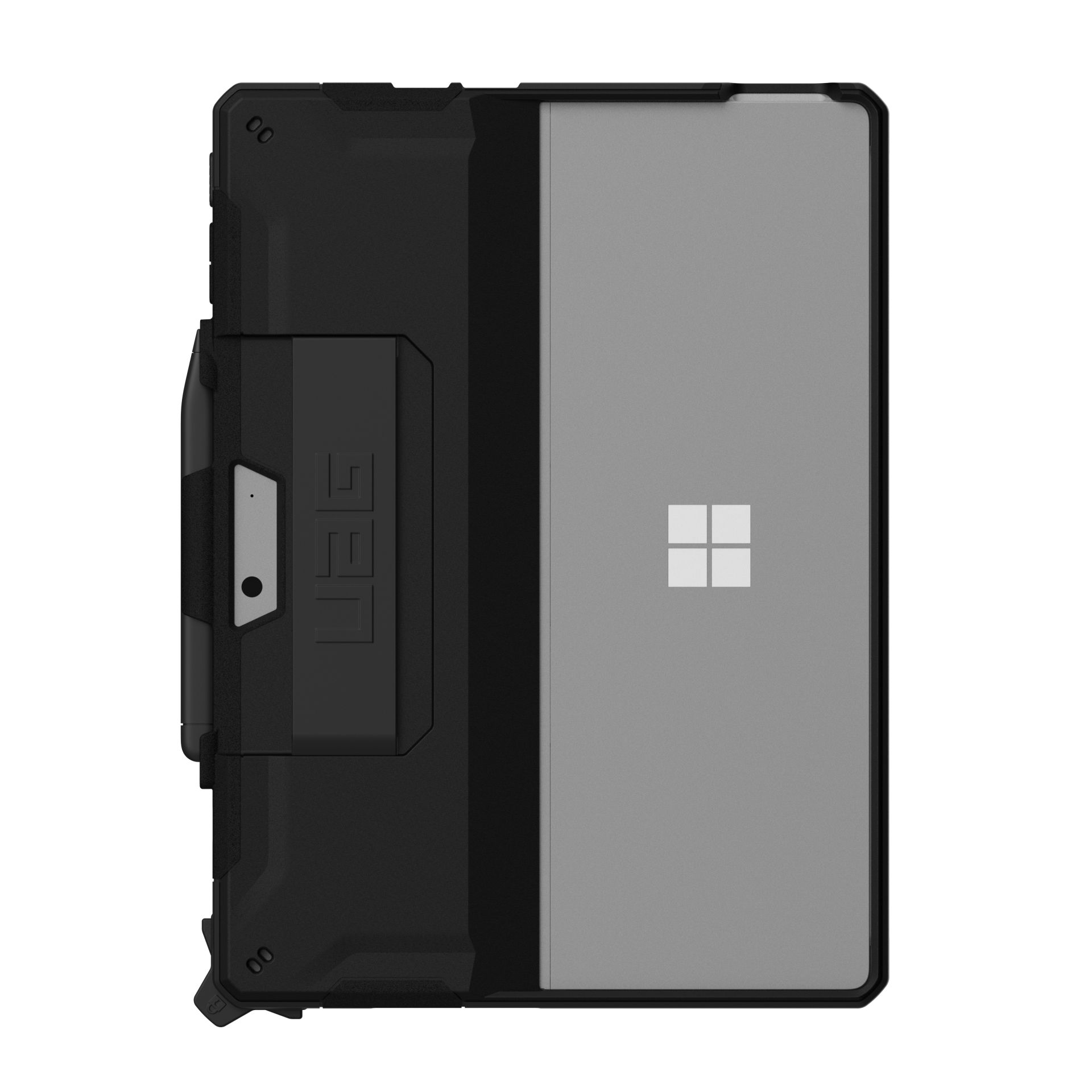 Urban Armor Gear Folio Case for Microsoft Surface Pro 9 - 13" - Black/Transparent
