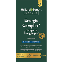 Holland & Barrett 1+1 gratis Expert Energie Complex Liposomaal - 60 capsules