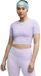 Puma X Hyrox Pwrmode Cropped T-shirt Korte Mouwen Paars XS Vrouw