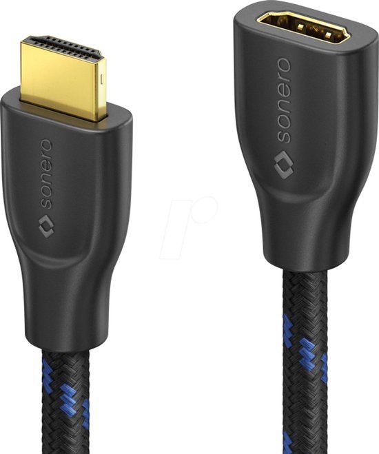 sonero X-PHC041-030 HDMI kabel 3 m HDMI Type A (Standaard) Zwart